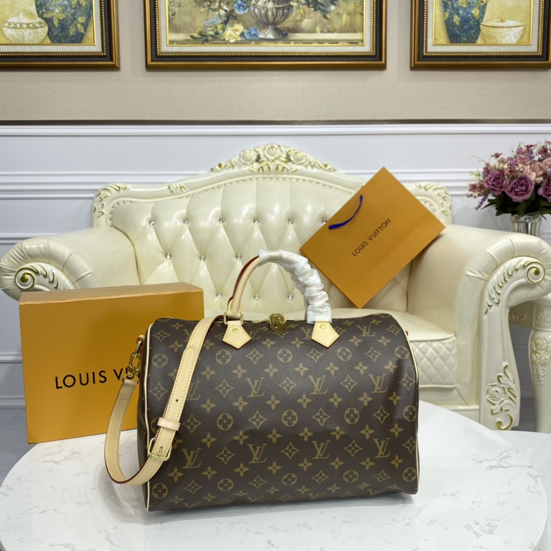 Louis Vuitton SPEEDY BANDOULIERE 35 Monogram Handbag M41111 